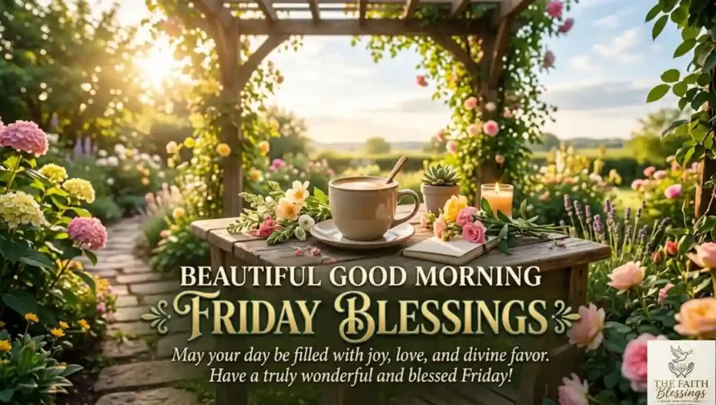 Beautiful Good Morning Friday Blessings Images to Share