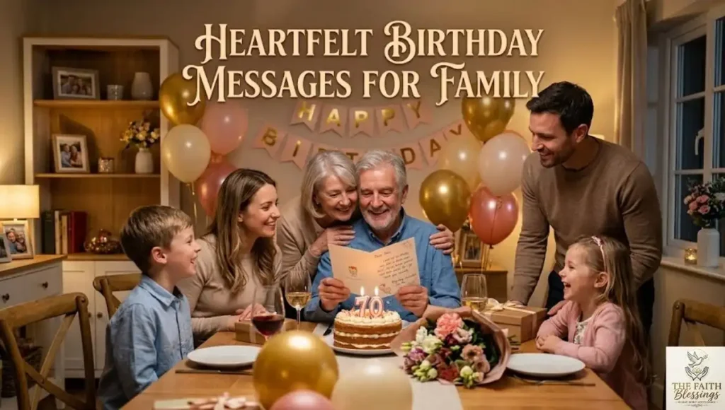Heartfelt Birthday Messages for Family