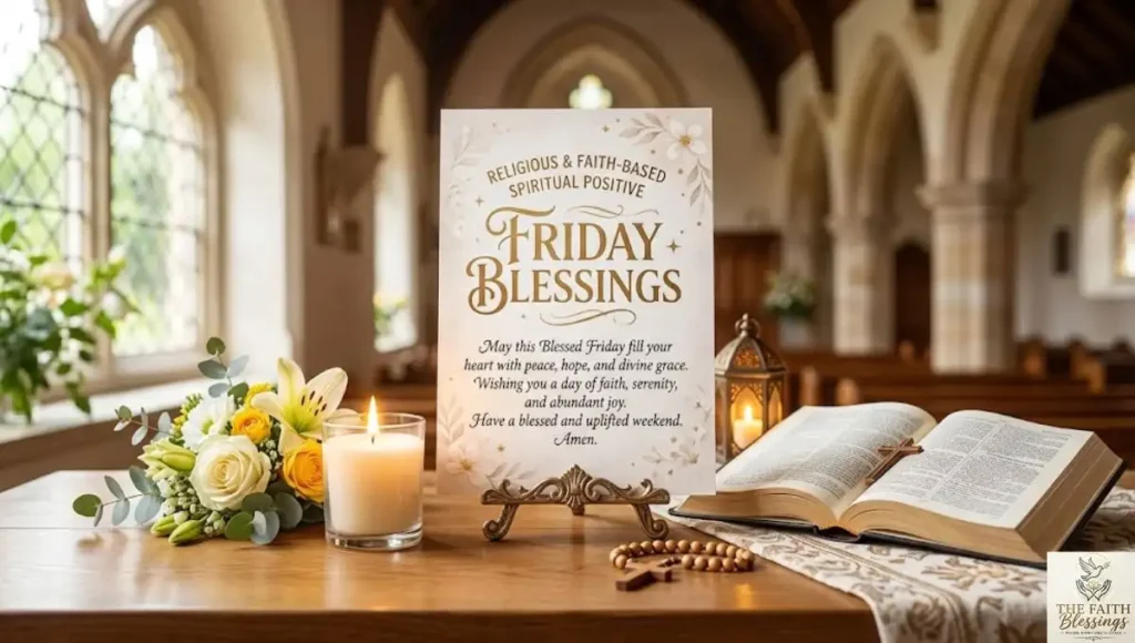 Religious and Faith-Based Spiritual Positive Friday Blessings