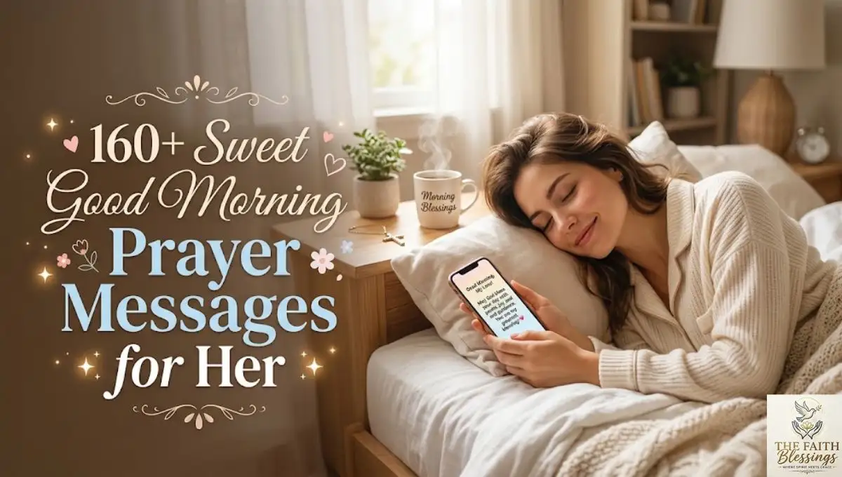 160+ Sweet Good Morning Prayer Messages for Her