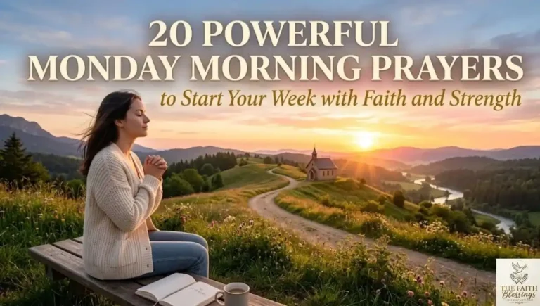 20 Powerful Monday Morning Prayers to Start Your Week with Faith and Strength