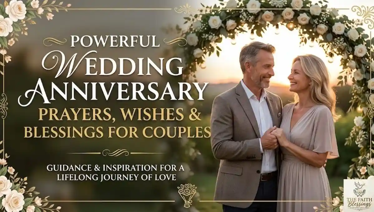 Powerful Wedding Anniversary Prayers, Wishes & Blessings for Couples