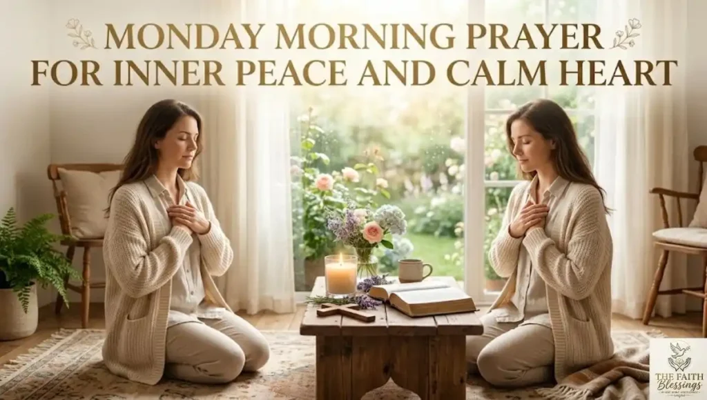 Monday Morning Prayer for Inner Peace and Calm Heart