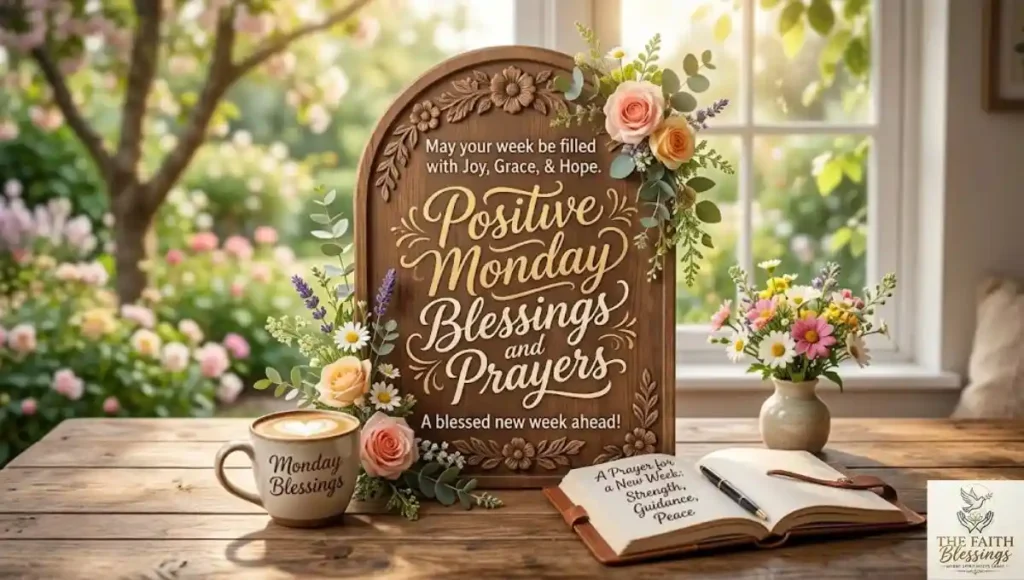 Positive Monday Blessings and Prayers