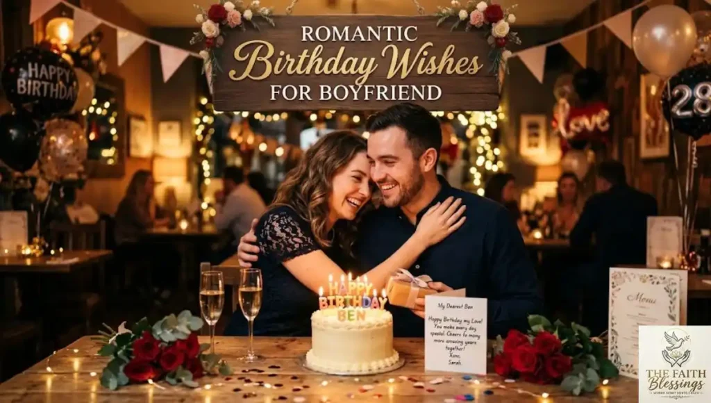 Romantic Birthday Wishes for Boyfriend
