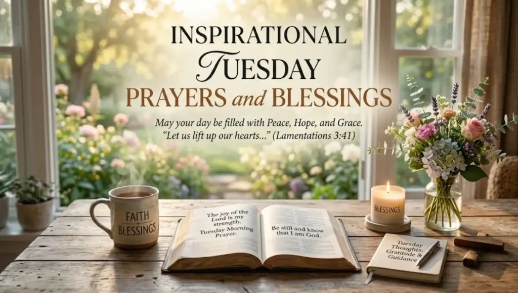 Inspirational Tuesday Prayers and Blessings