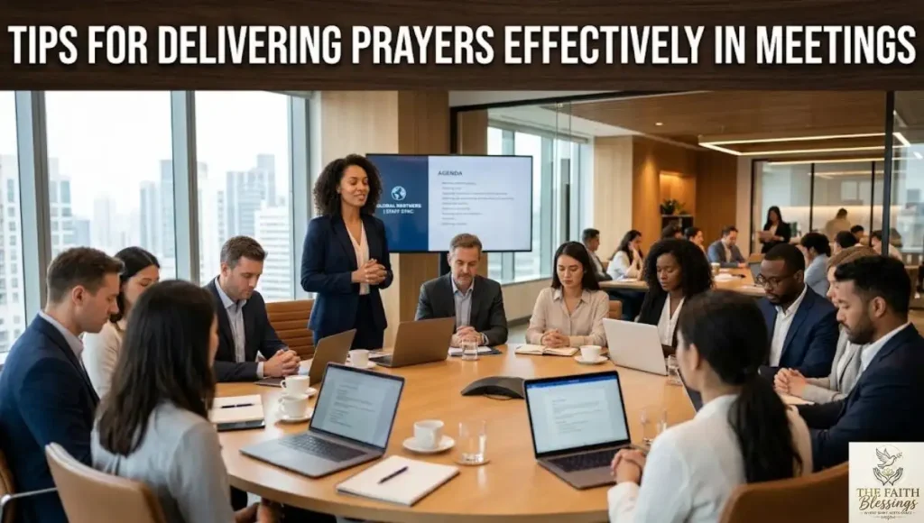 Tips for Delivering Prayers Effectively in Meetings