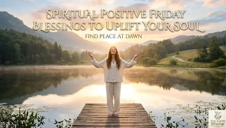 Spiritual Positive Friday Blessings to Uplift Your Soul