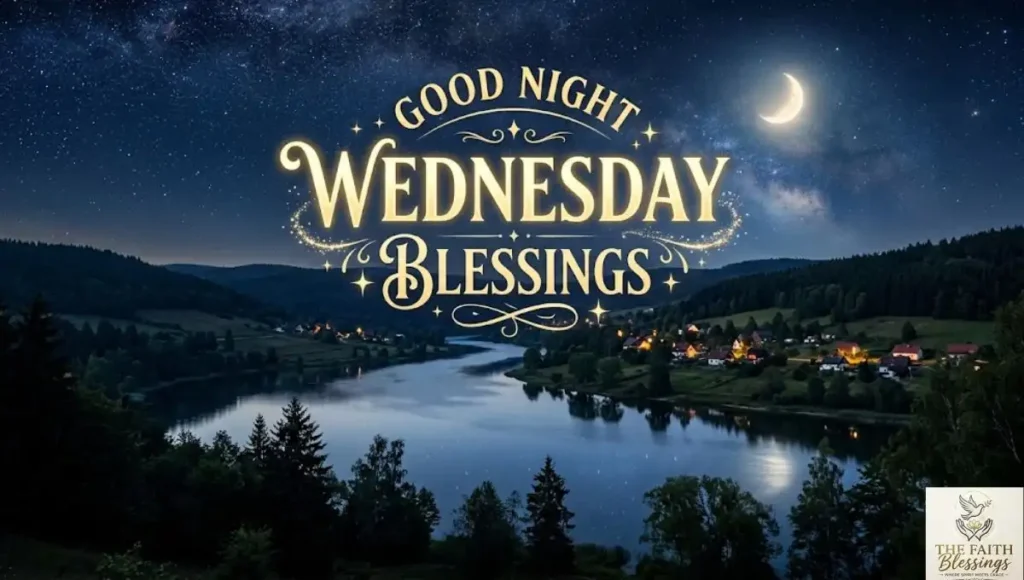 Good Night Wednesday Blessings