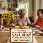 465+ Best African American Saturday Blessings, Images & Quotes