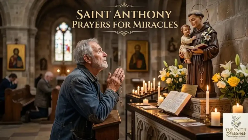 Saint Anthony Prayers for Miracles