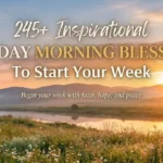 245+ Inspirational Monday Morning Blessings to Start Your Week