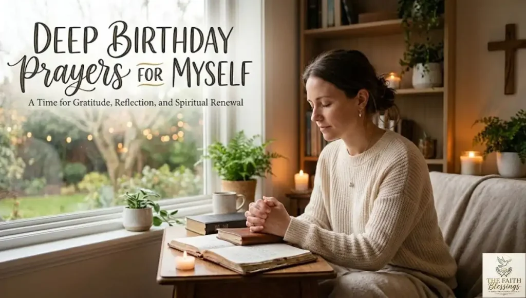 Deep Birthday Prayers for Myself