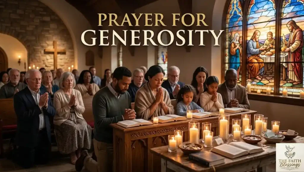 Prayer for Generosity