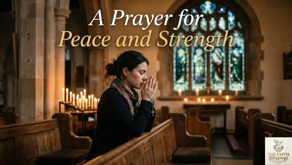 Prayer 2: A Prayer for Peace and Strength