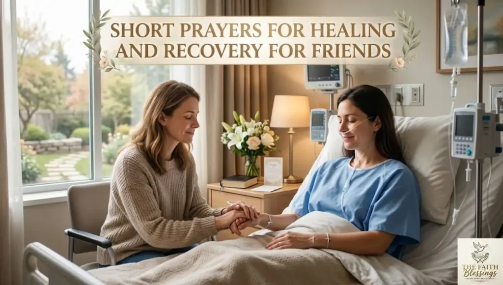 Short Prayers for Healing and Recovery for Friends