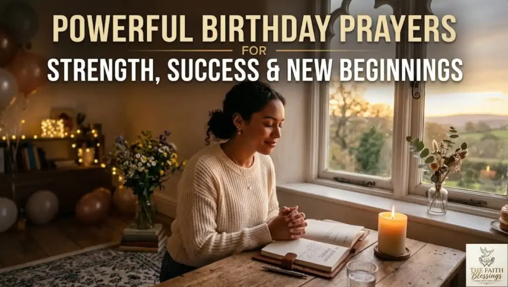 Powerful Birthday Prayers for Strength, Success & New Beginnings