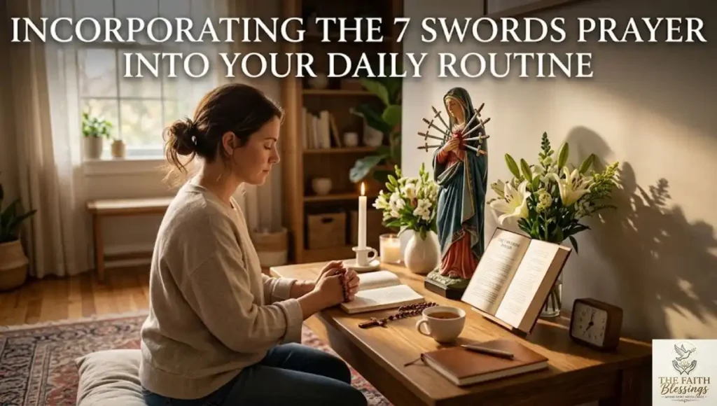 Incorporating the 7 Swords Prayer into Your Daily Routine