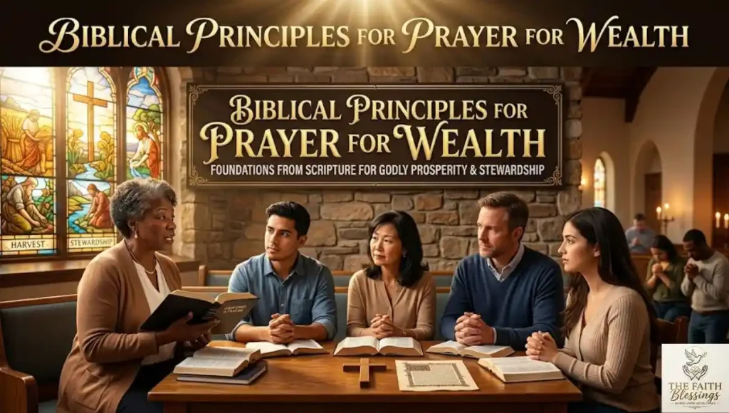 Biblical Principles for Prayer for Wealth