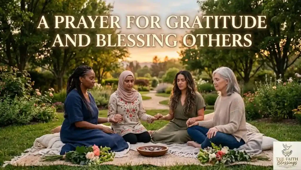 Prayer 3: A Prayer for Gratitude and Blessing Others