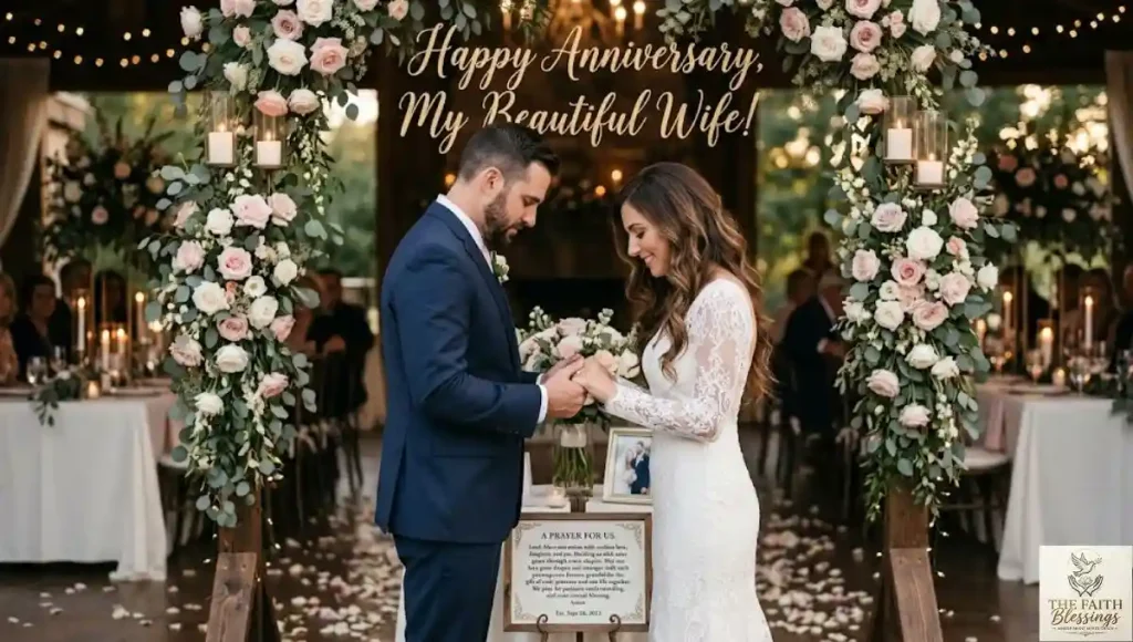 Wedding Anniversary Prayer for Wife