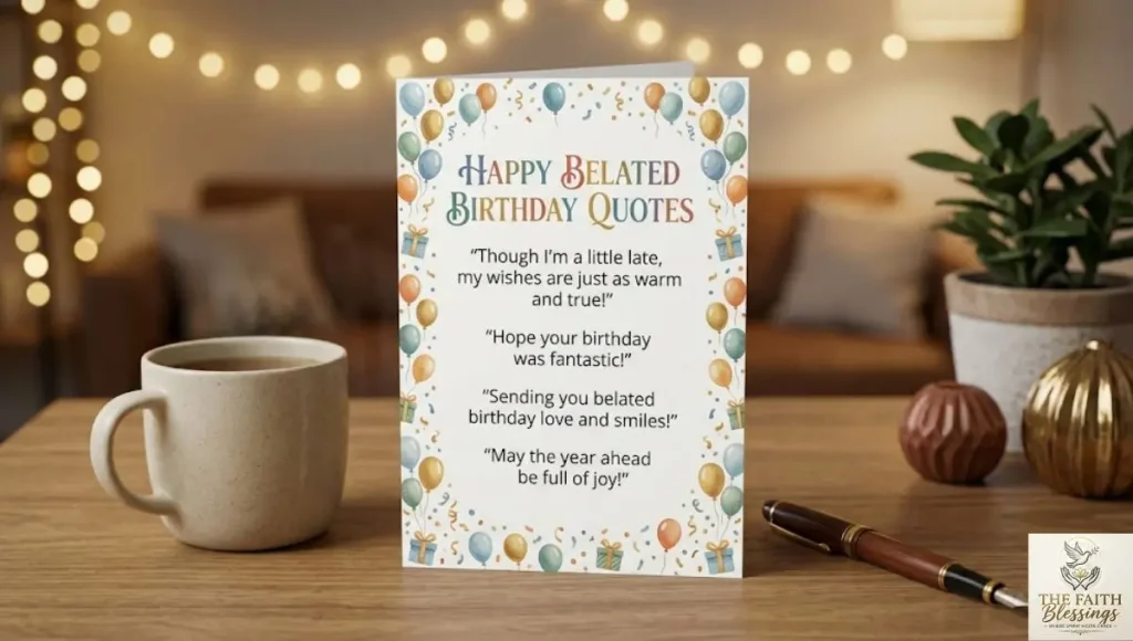 Happy Belated Birthday Quotes