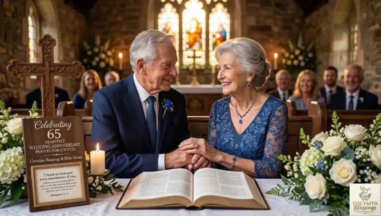 65 Heartfelt Wedding Anniversary Prayers for Couples: Christian Blessings & Bible Verses