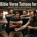 115 Bible Verse Tattoos for Men About God's Blessings
