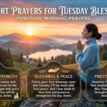 3 Short Prayers for Tuesday Blessings: Powerful Morning Prayers